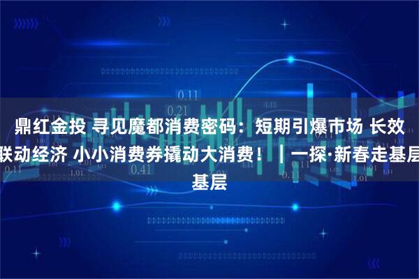 鼎红金投 寻见魔都消费密码：短期引爆市场 长效联动经济 小小消费券撬动大消费！︱一探·新春走基层